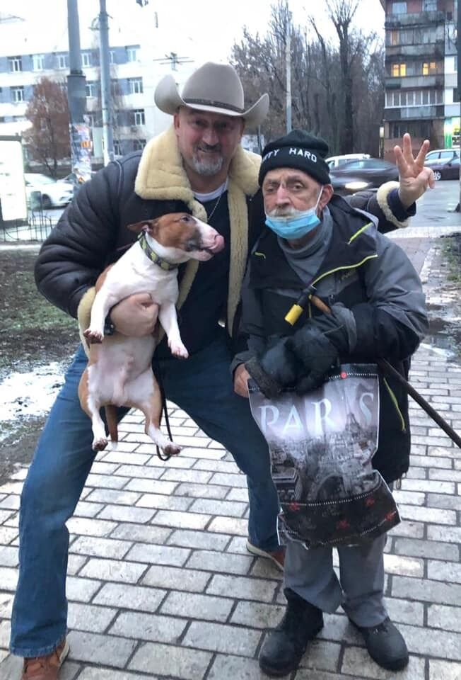 Алексей Мочанов и Парамон (декабрь, 2020 года)