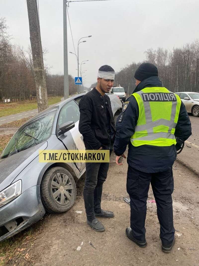 За рулем такси был иностранец