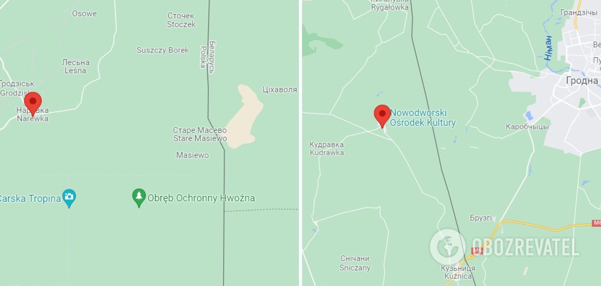 Возле Наревки и Нового Двура тоже зафиксировали попытки мигрантов пересечь границу Польши