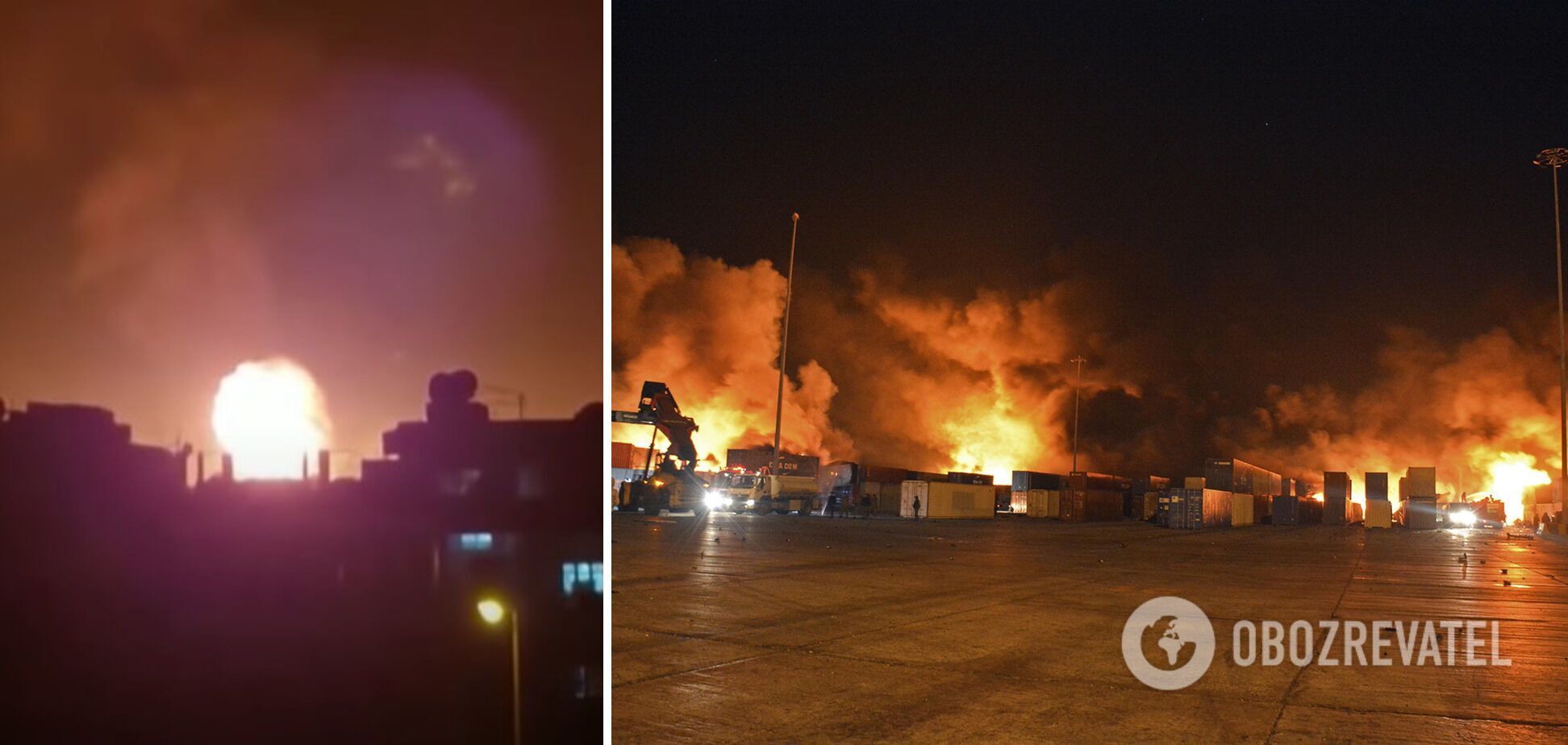 СМИ сообщают, что Израиль нанес авиаудар по порту Латакия в Сирии dqxikeidqxitkant