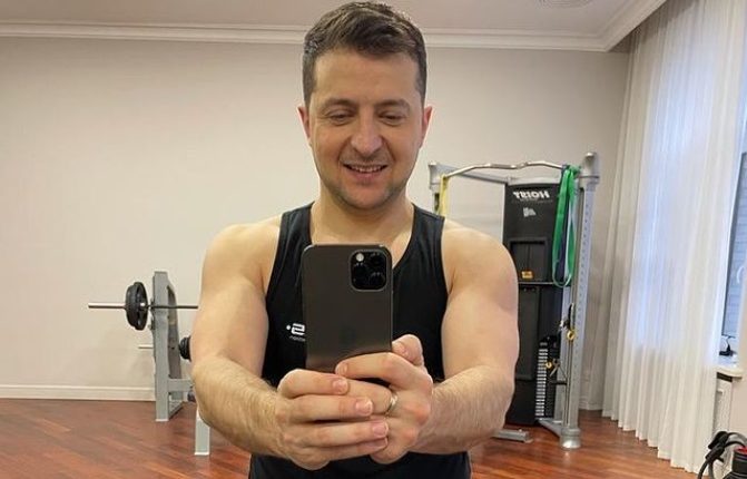 Зеленский провел первую тренировку года вместе с Петей dqxikeidqxitkant