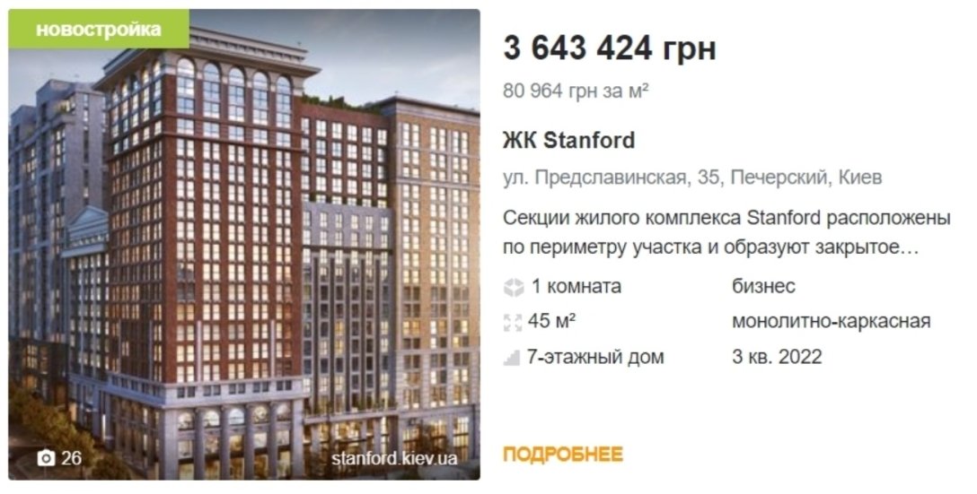 квартира на Предславинской, 35