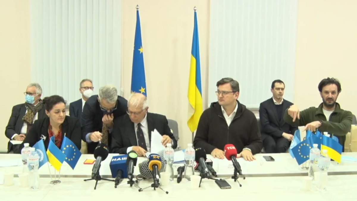 Боррель и Кулеба дали совместную пресс-конференцию dqxikeidqxitkant