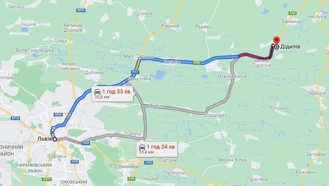 На подъезде к селу Дидилов образовалась пробка