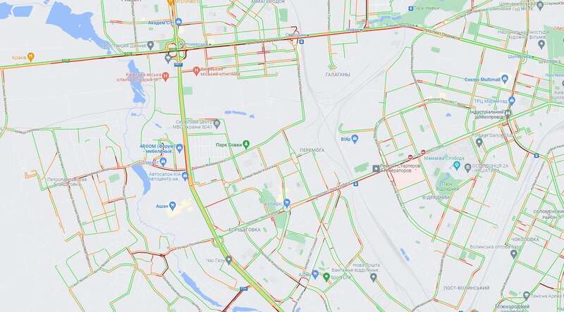 Проспект Победы и Святошинский район.