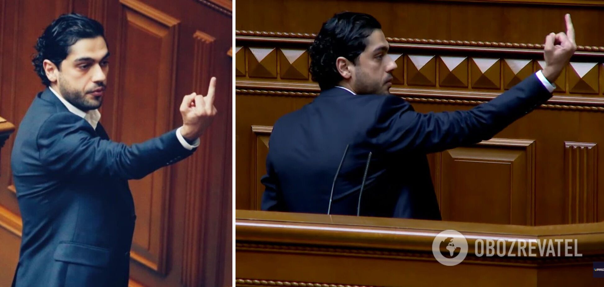 Лерос показал непристойный жест рукой dqxikeidqxitkant