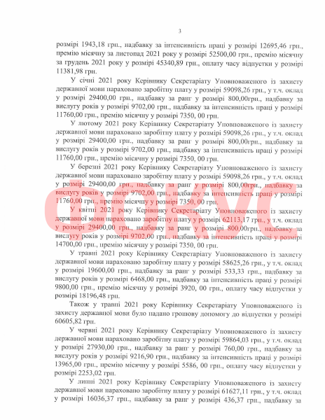 Тарас Кремінь, зарплата Кремінь, мовний омбудсмен, мовний закон україна, закон про мову україна