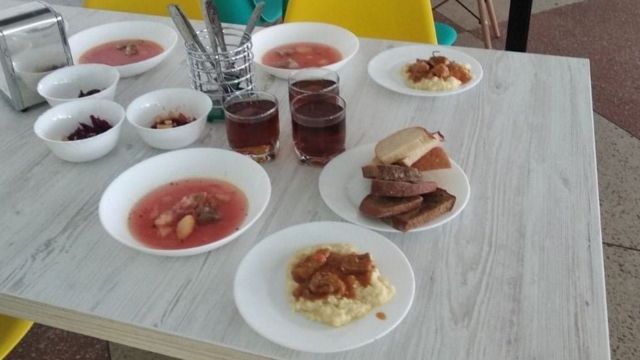 обновленное меню, школьная столовая