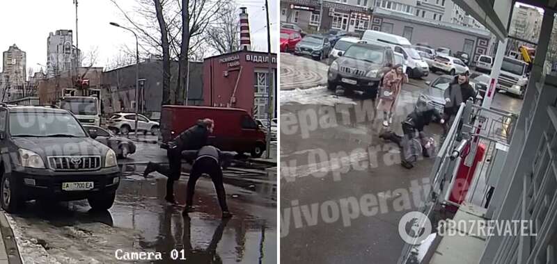 Мужчину жестоко избили за замечание. dqxikeidqxiqqeant