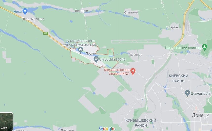 17 января русские наемники вели огонь в направлении Песков. dqxikeidqxitkant