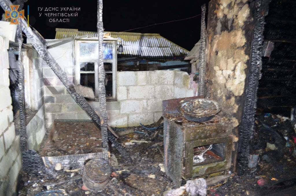 Пожар мог возникнуть из-за печки