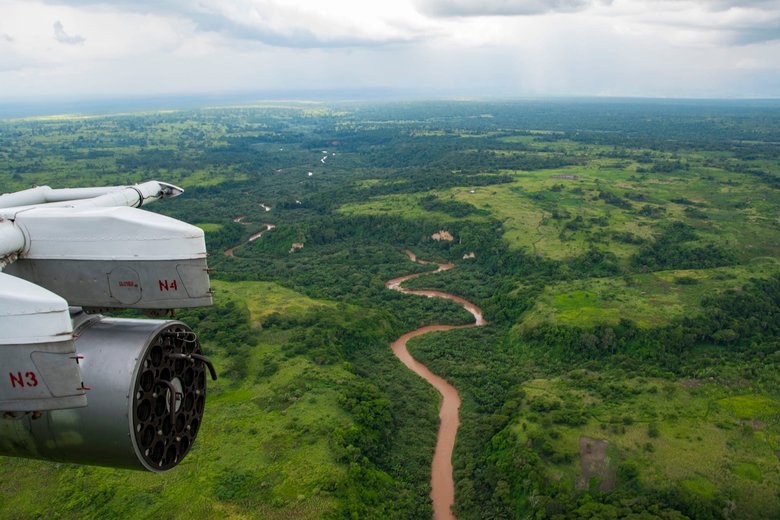 Украинские миротворцы уничтожили военную базу боевиков в ДР Конго 02 Украинские миротворцы уничтожили военную базу боевиков в ДР Конго 02