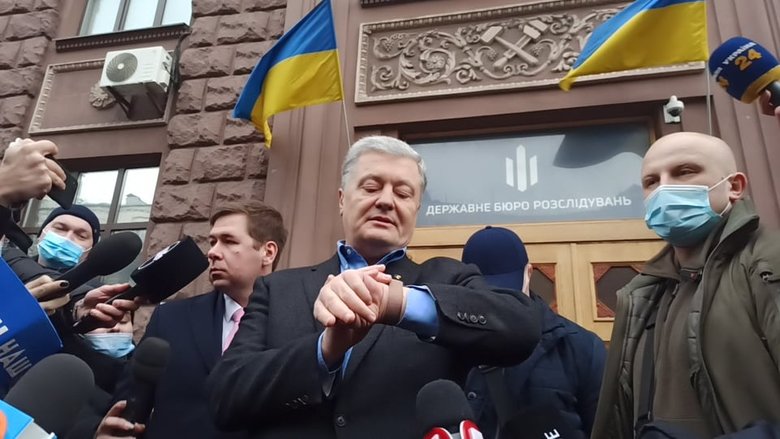 Порошенко пришел на допрос в ГБР, но показаний не давал: Я не намерен участвовать в этом шоу 02 dqxikeidqxitkant