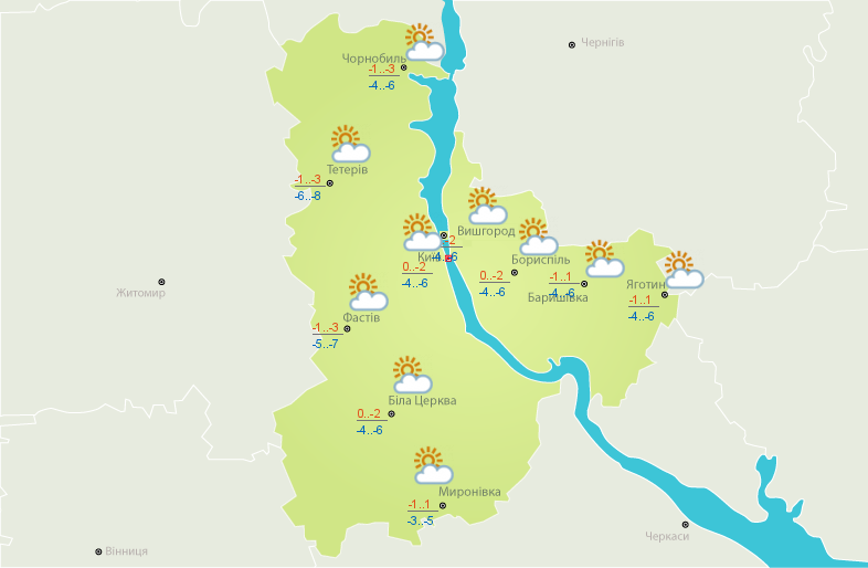 Снегопады на западе и морозные ночи: прогноз погоды на завтра