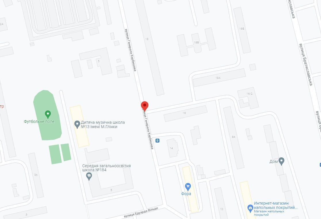 Авария случилась на улице Карбышева. dqxikeidqxitkant