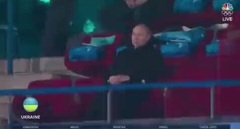 Путин уснул в своей ложе на Олимпиаде dqxikeidqxiqqeant