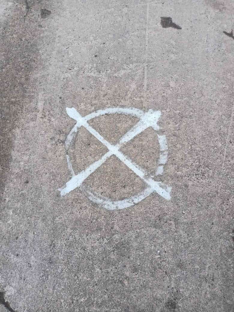 Полиция Киевщины показала знаки, используемые диверсантами для информирования армии РФ 01 dqxikeidqxitkant