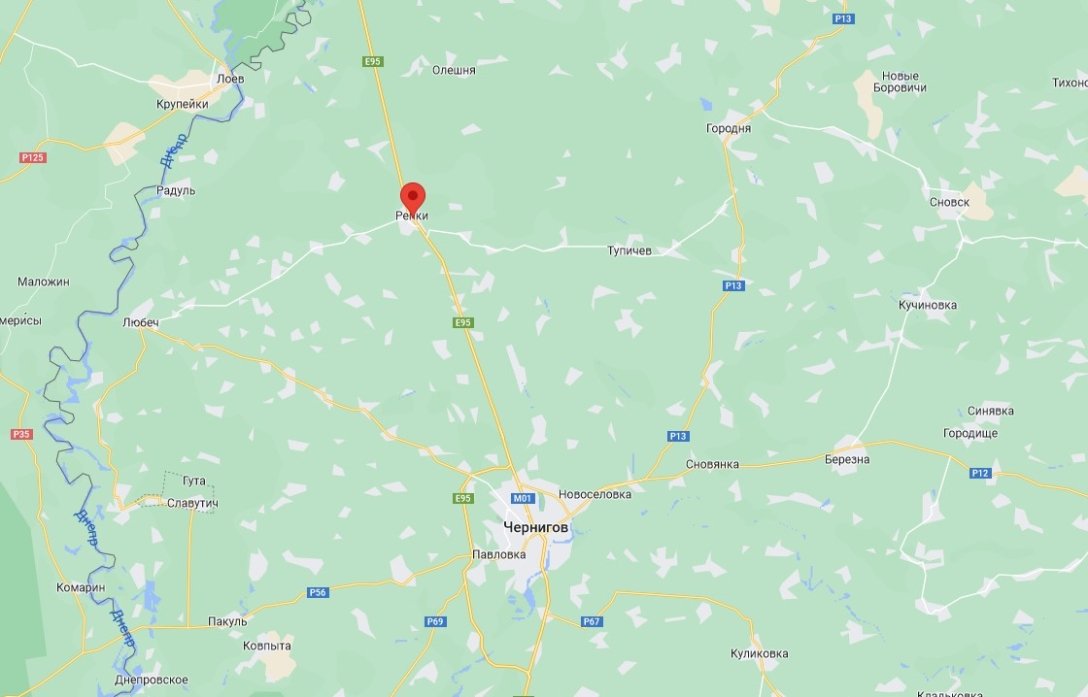 Украинские войска уничтожили колонну вражеской техники, которая двигалась со стороны поселка Репки на Чернигов dqxikeidqxiqqeant