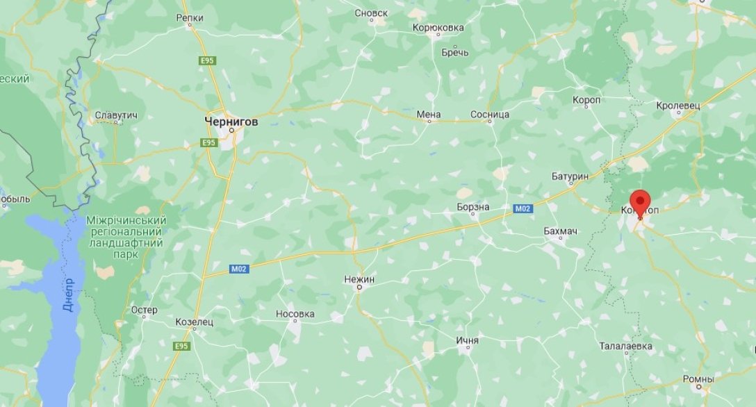 Конотоп захвачен врагом