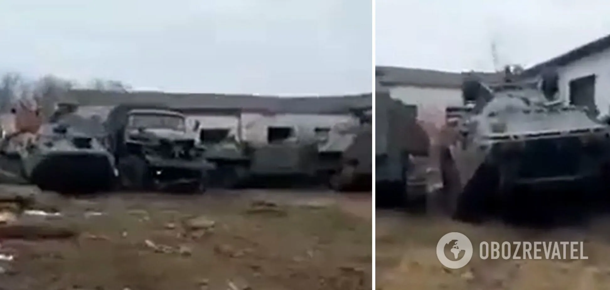 Оставленная техника оккупантов в селе на Сумщине dqxikeidqxiqqeant