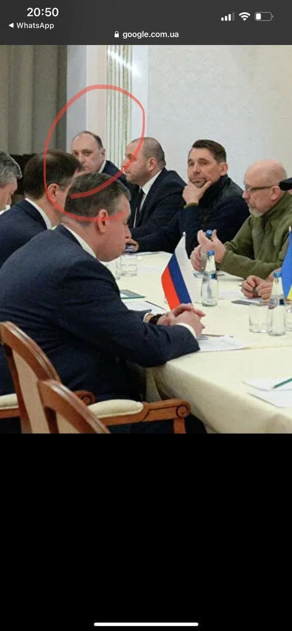 Денис Киреев ездил на переговоры с оккупантами