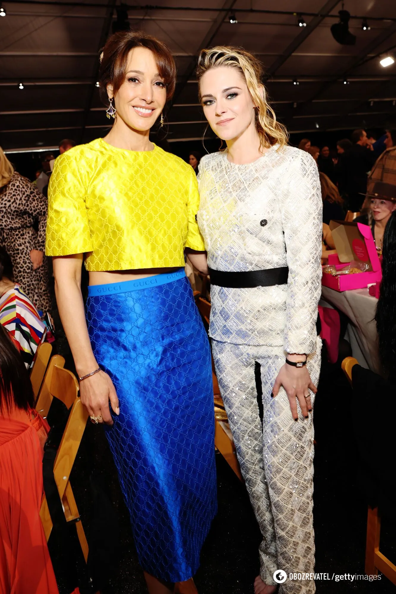 Дженнифер Билз и Кристен Стюарт на церемонии Independent Spirit Awards