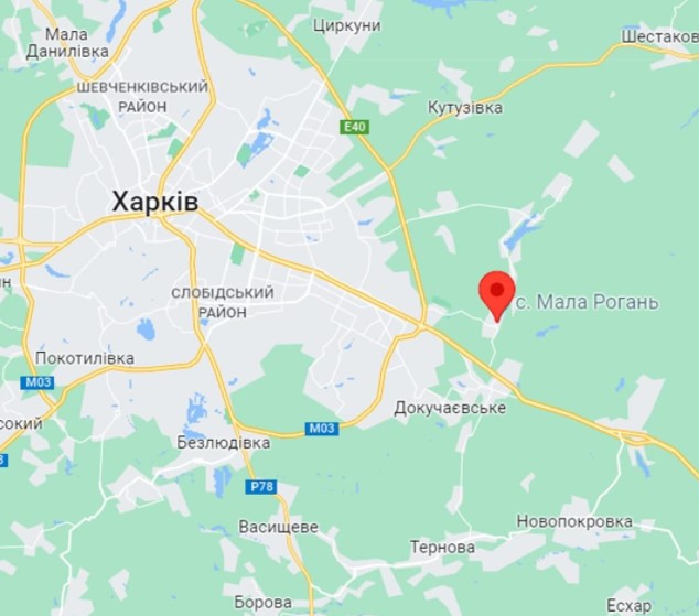 Оккупанты заблокировали Малую Рогань под Харьковом и не пускают туда гуманитарную помощь dqxikeidqxitkant