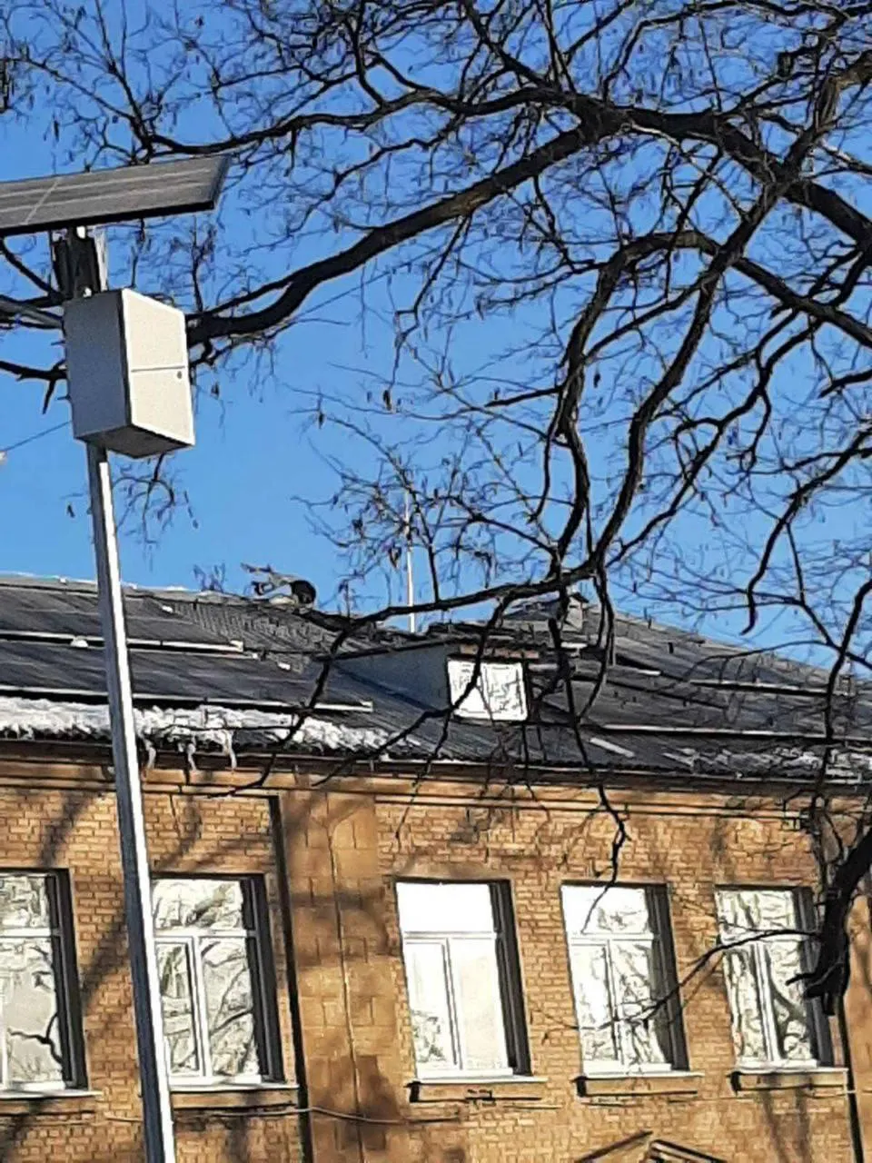 Обстрел Авдеевки.