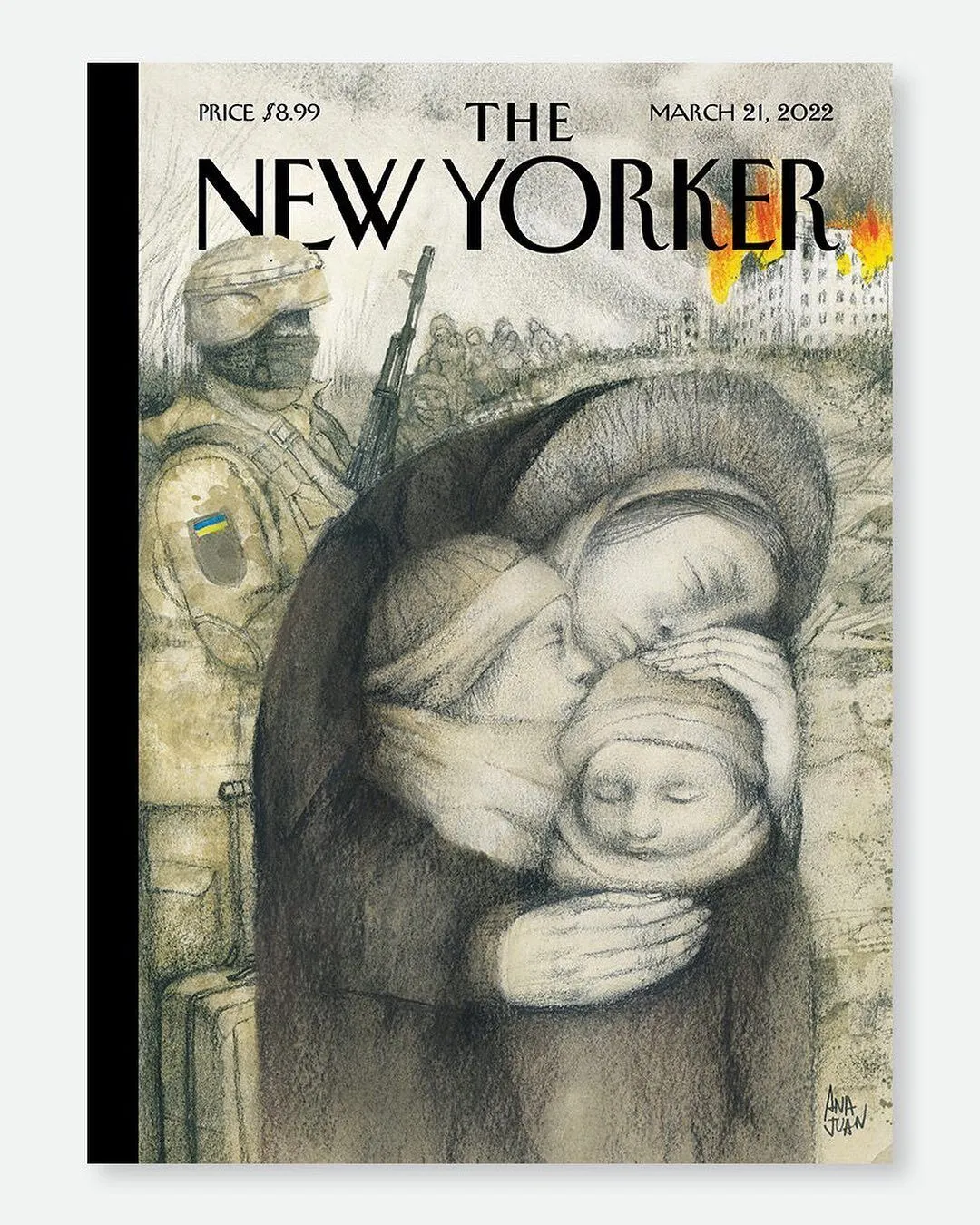 Новая обложка журнала The New Yorker. dqxikeidqxitkant