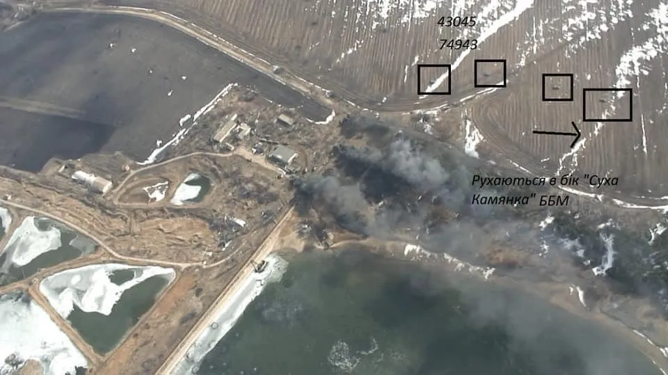 Украинские защитники нанесли удар по оккупантам в районе Изюма dqxikeidqxitkant