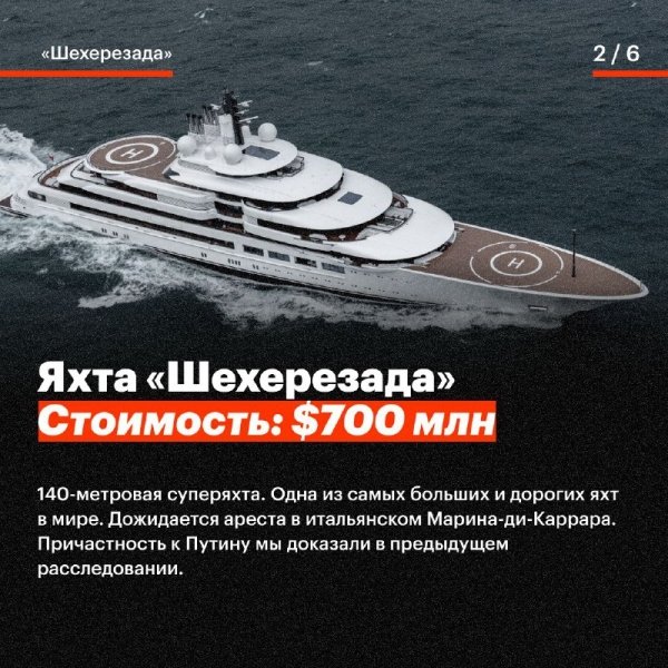 Яхта Путина Graceful Шехерезада Чайка Olympia Nega Shellest судно ФСО расследование
