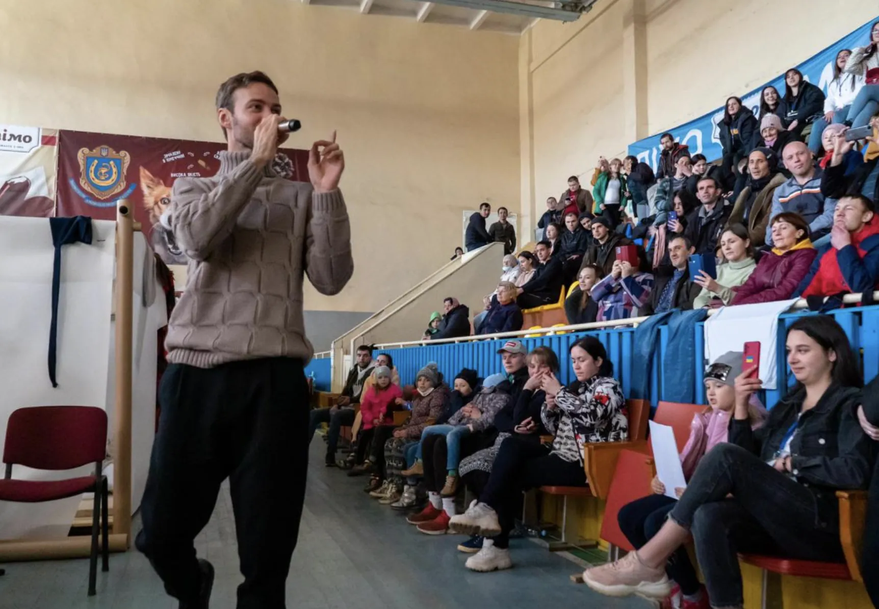 Макс Барских выступил для львовян