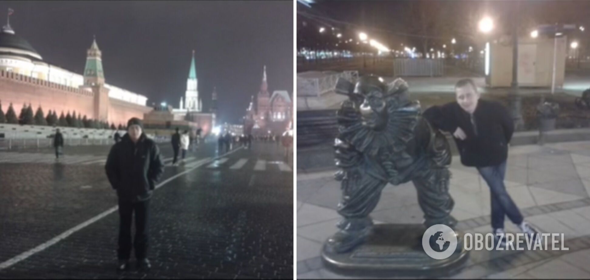 "Чмоня" публиковал фото из Москвы