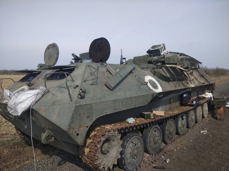 Уничтожена очередная колонна бронетехники оккупантов на Черниговщине, - Оперативное командование Север 05