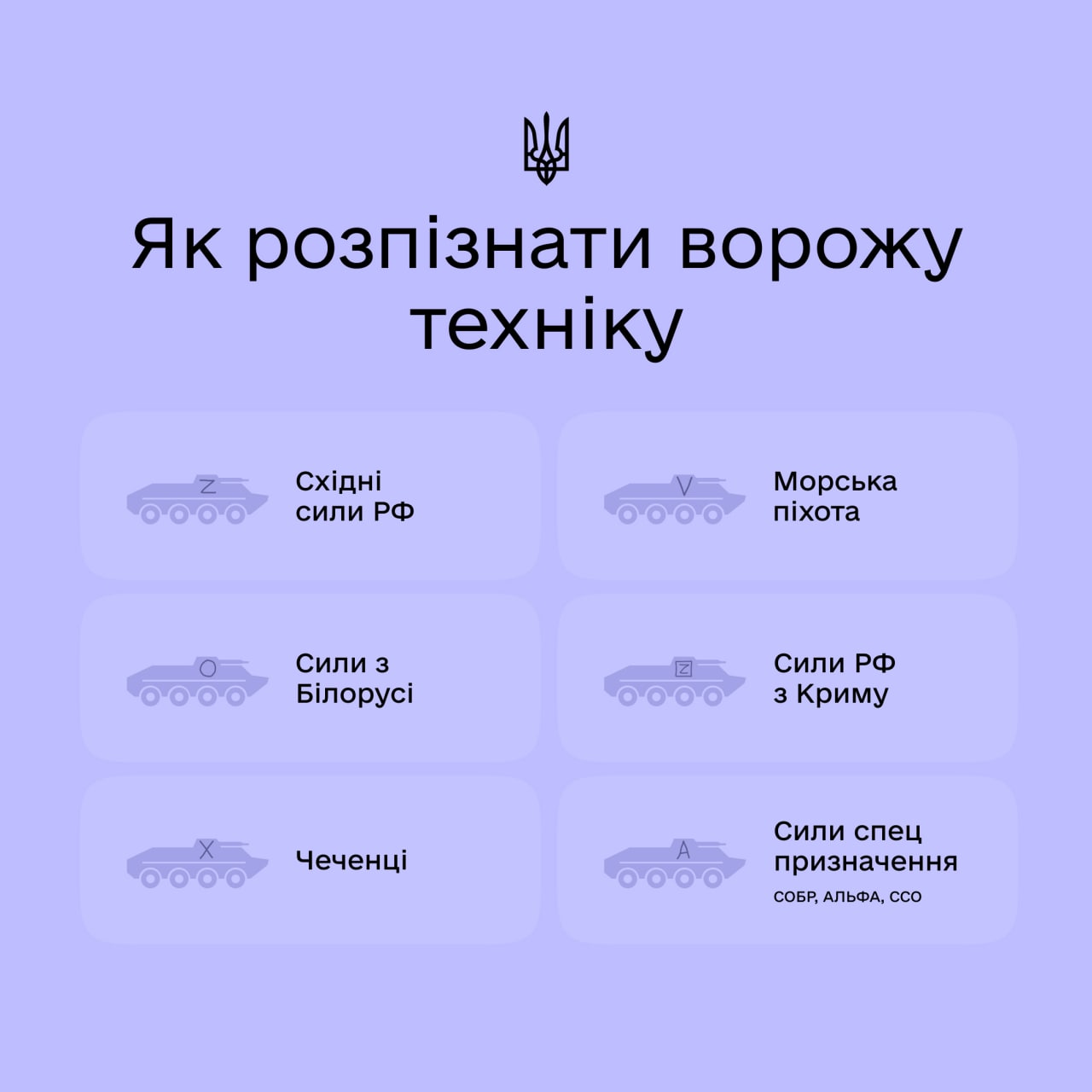 Как распознать вражескую технику и сообщить о ее местоположении: разъяснения Минцифры dqxikeidqxiqqeant