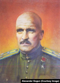 Портрет Николая Прокопюка, командира отряда НКГБ