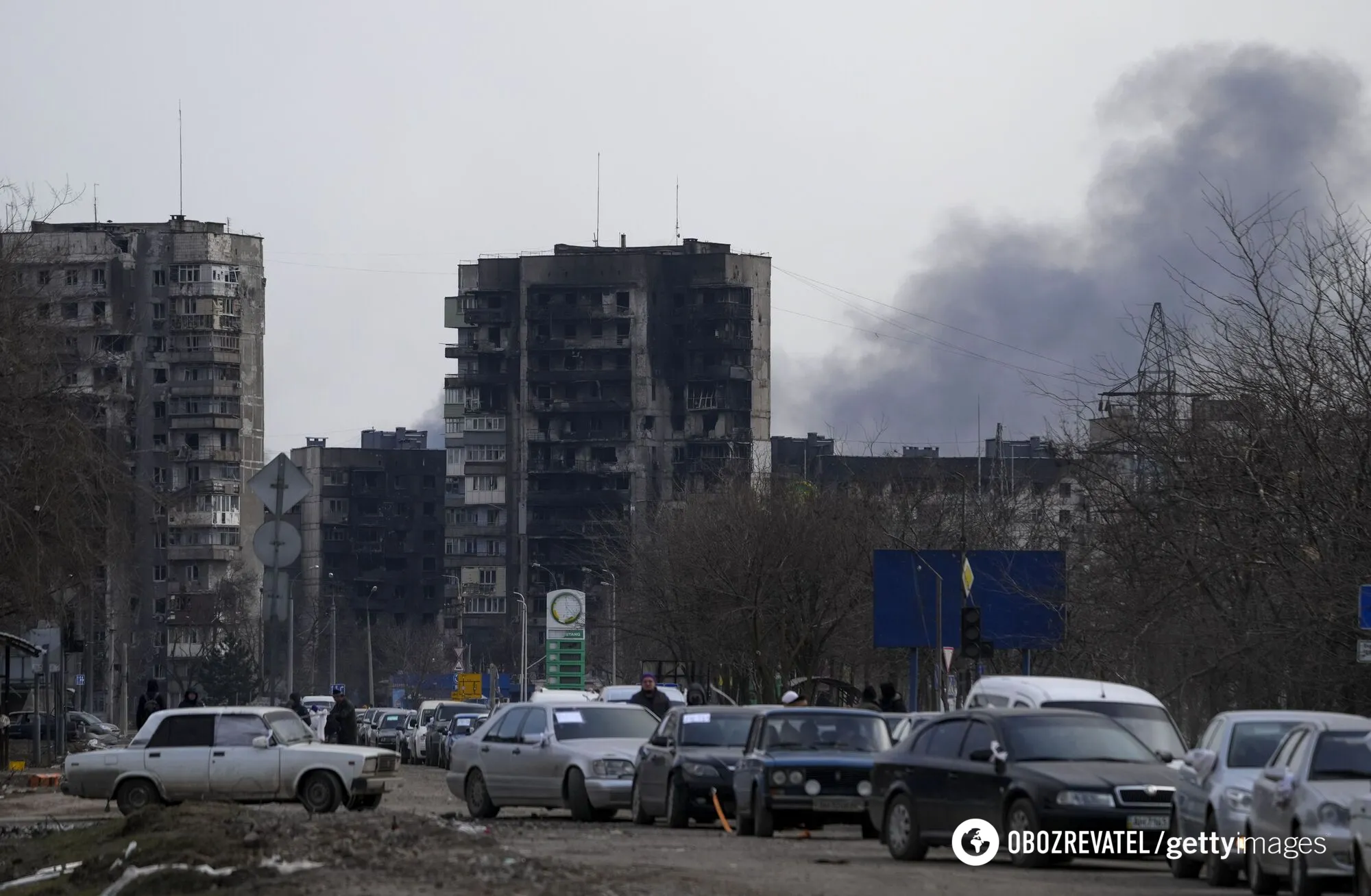 Эвакуация из Мариуполя