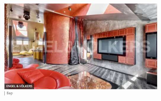 Квартира располагается на четырех уровнях