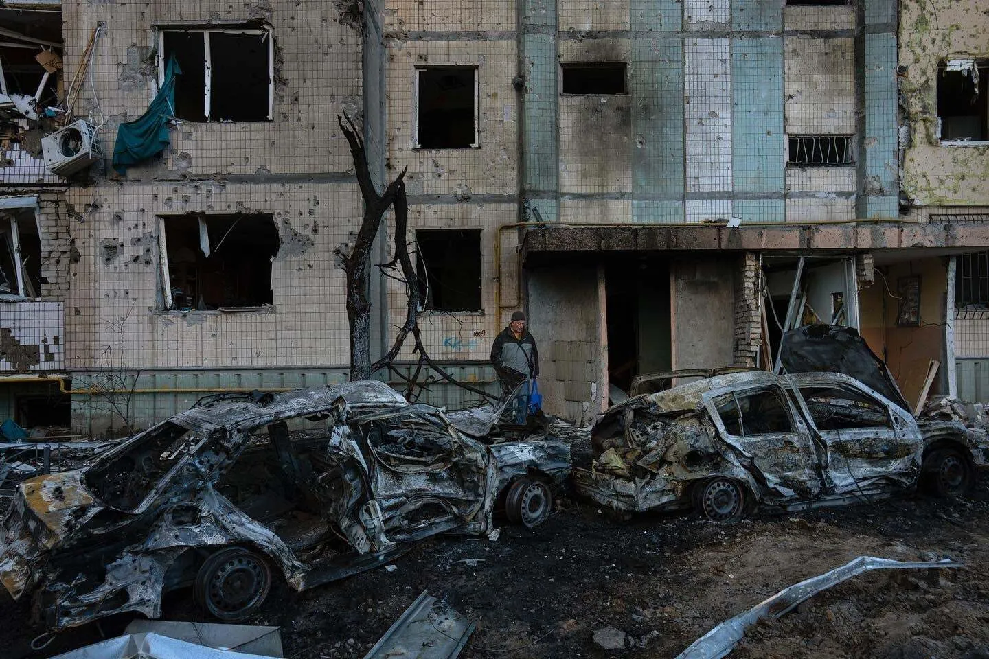 Последствия удара РФ по жилым кварталам