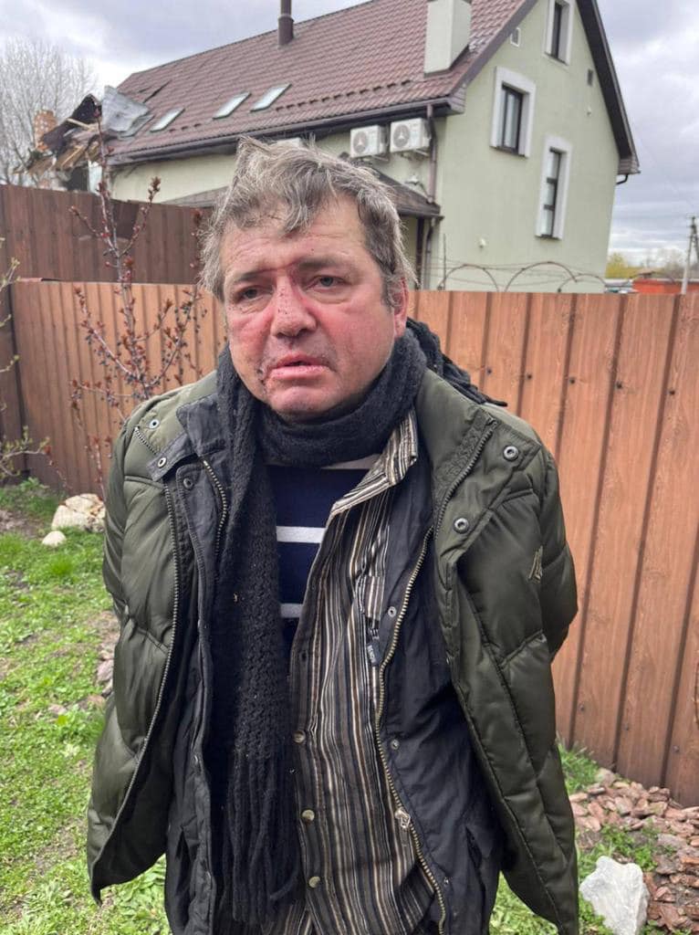 В Гостомеле задержали мародера, - Нацполиция 01 dqxikeidqxitkant