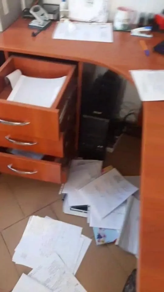 Отдел ГРАГС в Буче во время оккупации dqxikeidqxiqqeant