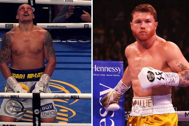 Александр Усик и Сауль Альварес