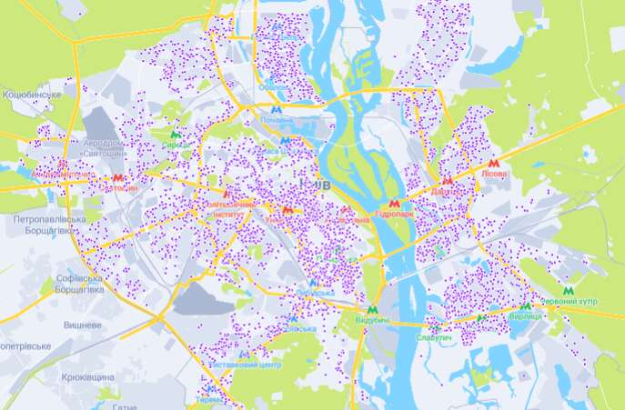 Количество доступных квартир в Киеве (Фото: Rieltor.ua)