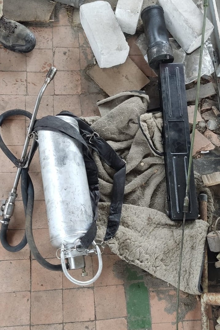 Бойцы 128-й ОГШБр захватили российские трофеи из Северной Осетии – новейшую БМП-С с боеприпасами 04