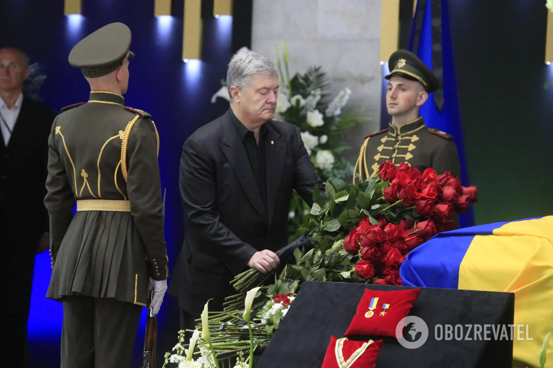 Церемония прощания с Леонидом Кравчуком