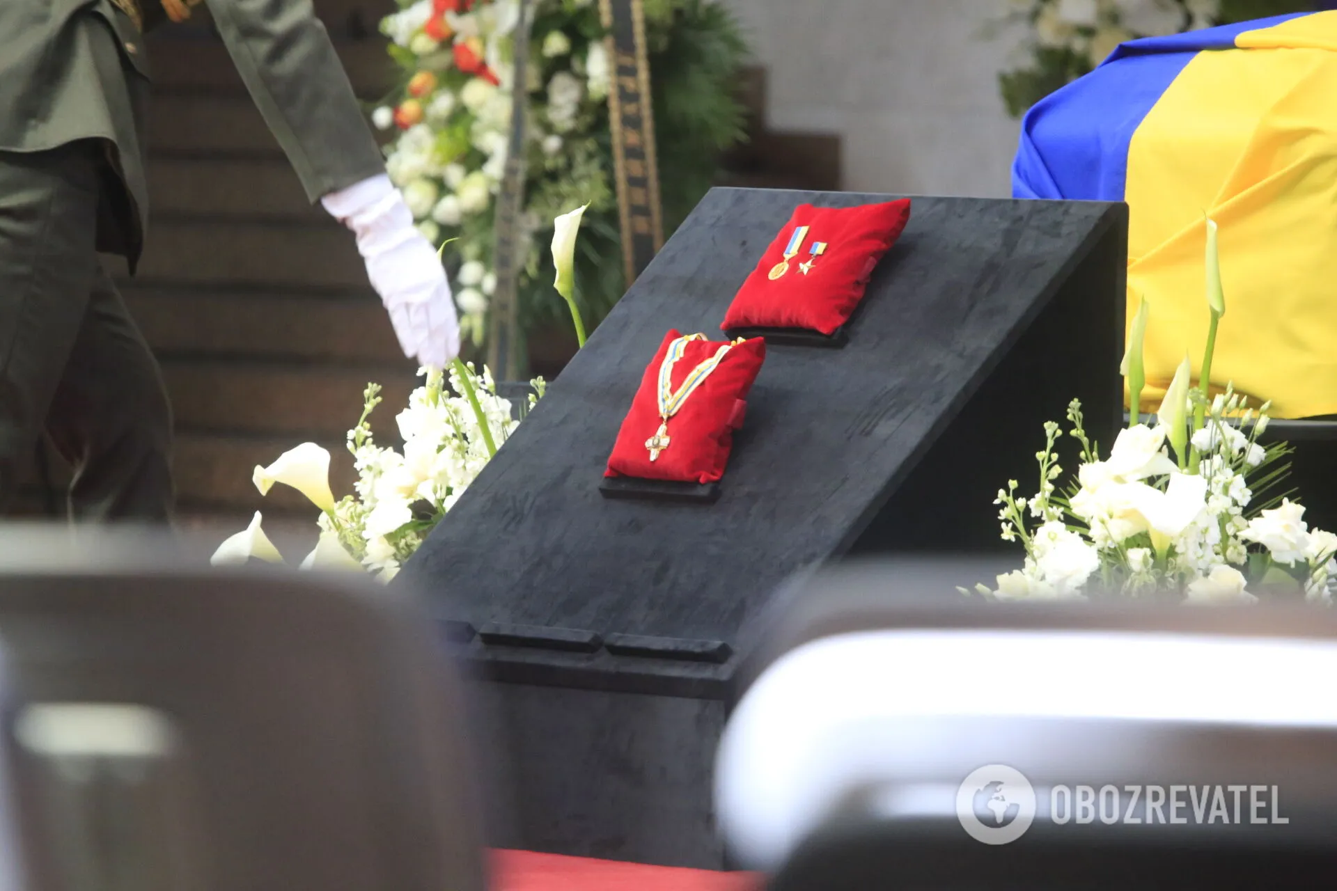 Церемония прощания с Леонидом Кравчуком