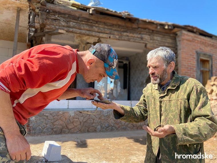 Владимир и Петр, жители Тростянца