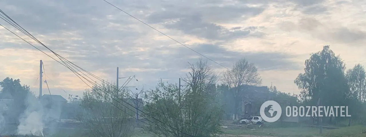 Последствия ракетного удара РФ по Малину