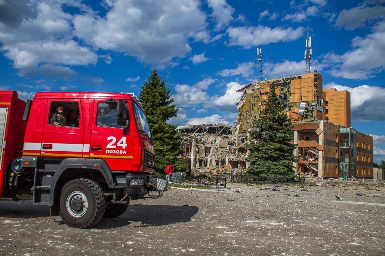 Последствия вражеских обстрелов Харьковщины
