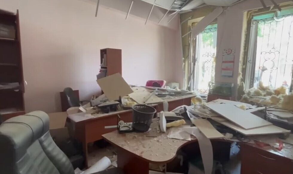 Враг ударил по Запорожью.